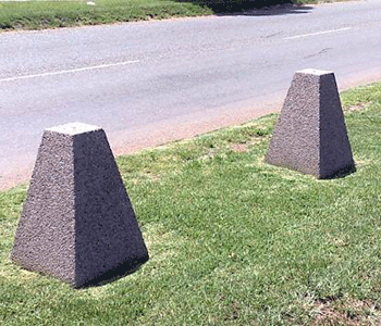 The Besser Block Centre manufactures all types of precast concrete products including fence bollards, car stops, wheel stops, paving slabs and grass pavers, garden edges, mower strips, tree surrounds, pool copings and step treads. We are set up to manufacture precast products to your own design, so if you don't see what you're looking for, definitely contact us to discuss your requirements as we're sure we'll be able to help.