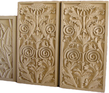 Besser Block Centre's hand carved  stone screens, blocks and decorative items provide a totally unique one-in-a-million finish 