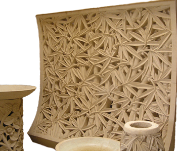 Besser Block Centre's hand carved  stone screens, blocks and decorative items provide a totally unique one-in-a-million finish 